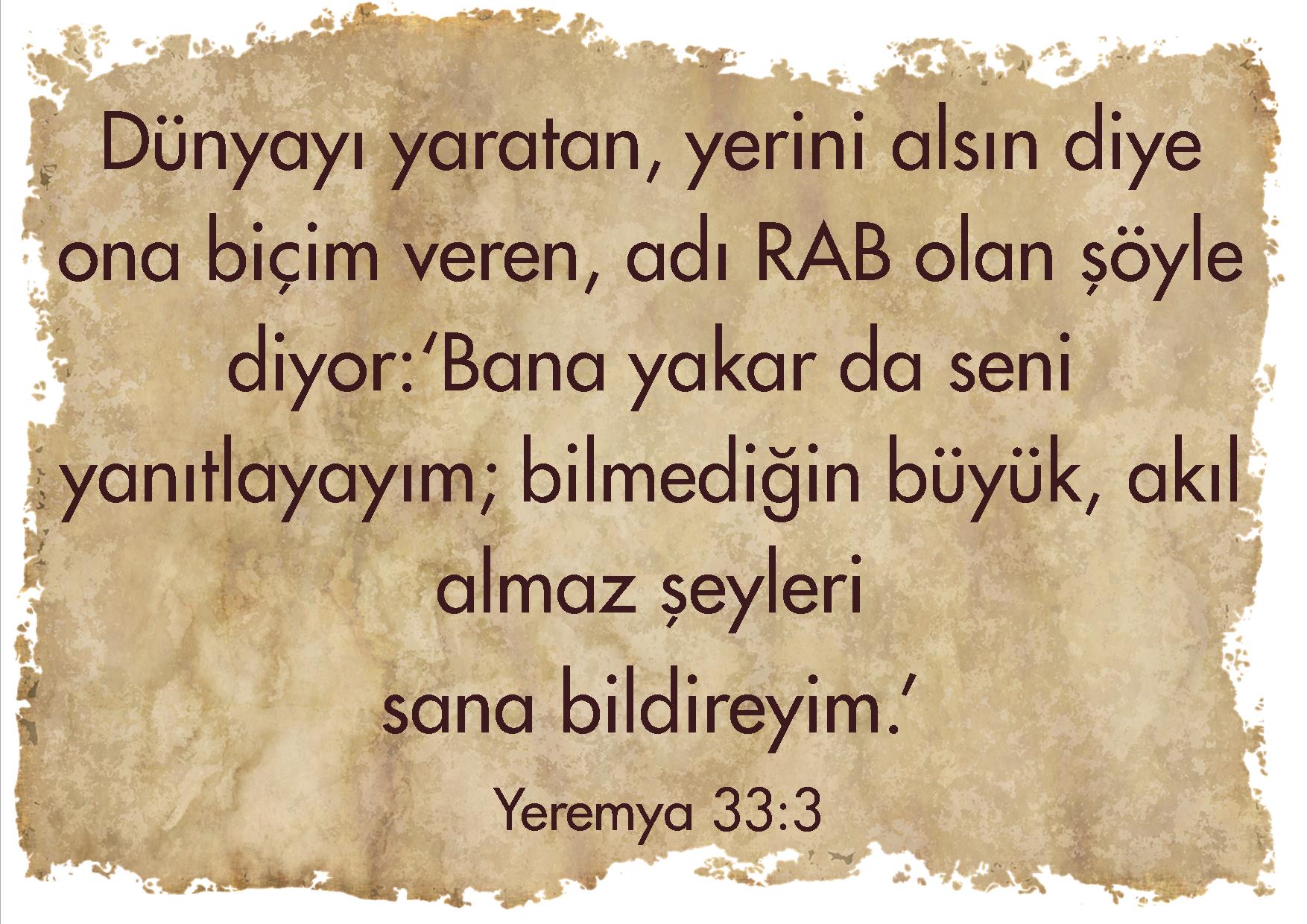 Kutsal Kitap:YEREMYA
